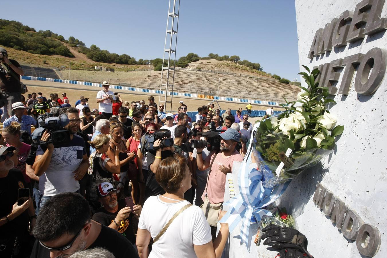 FOTOS: Homenaje a Ángel Nieto en el Circuito de Jerez