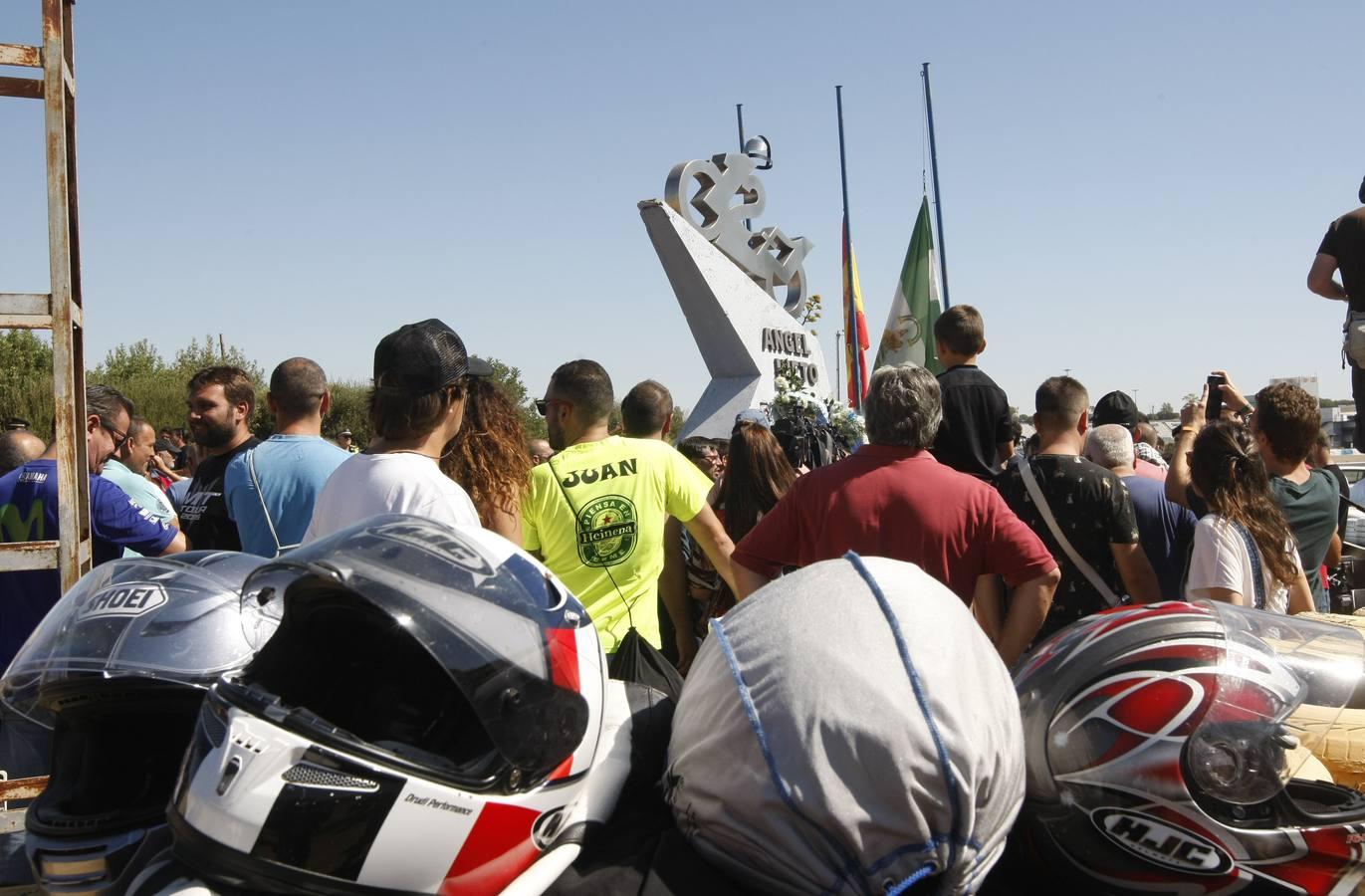 FOTOS: Homenaje a Ángel Nieto en el Circuito de Jerez