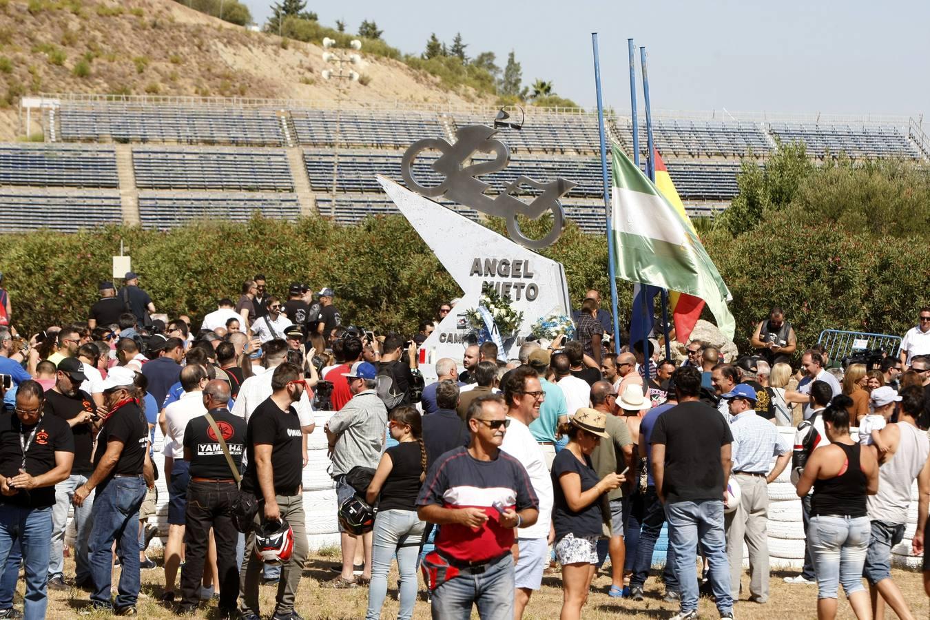 FOTOS: Homenaje a Ángel Nieto en el Circuito de Jerez