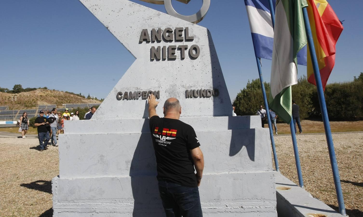 FOTOS: Homenaje a Ángel Nieto en el Circuito de Jerez