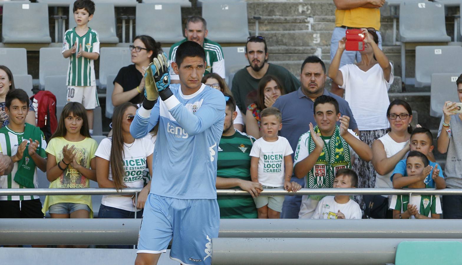 Imágenes de la presentación del Córdoba ante el Betis