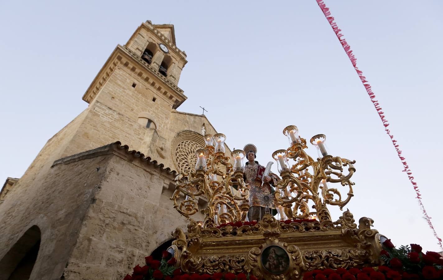 La procesión de San Lorenzo, en imágenes