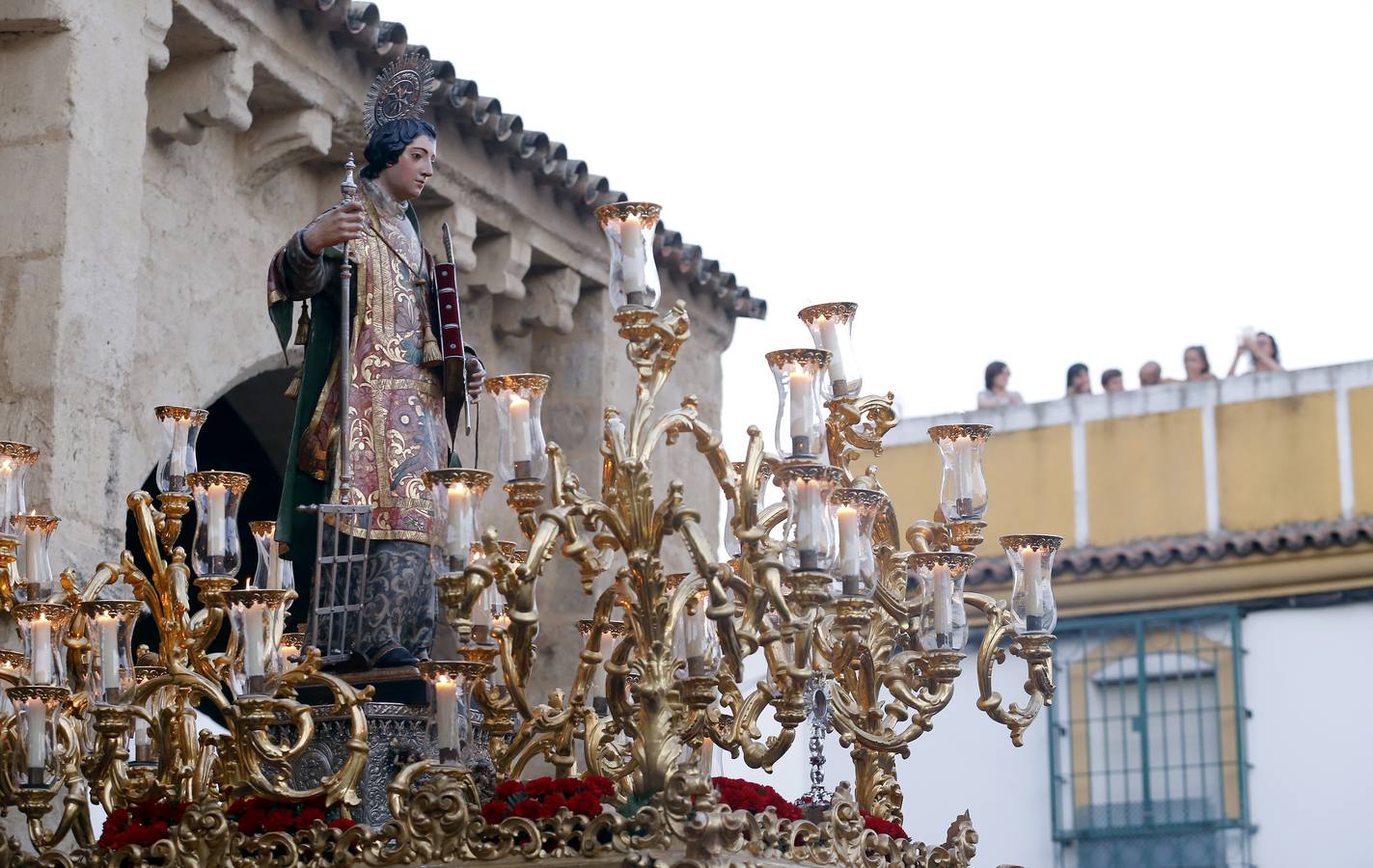 La procesión de San Lorenzo, en imágenes