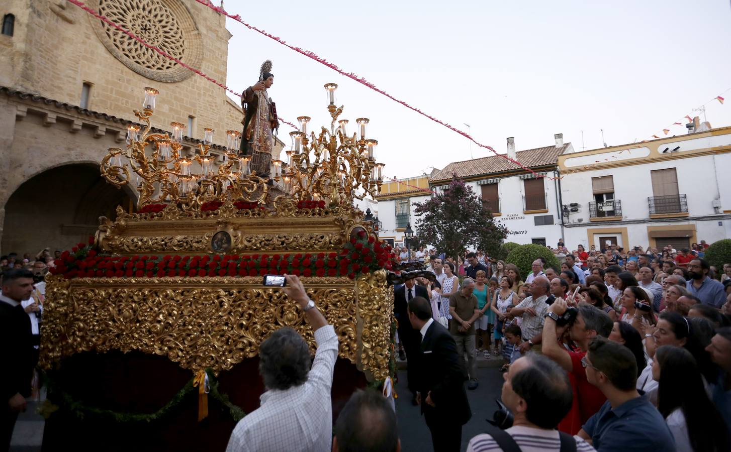 La procesión de San Lorenzo, en imágenes