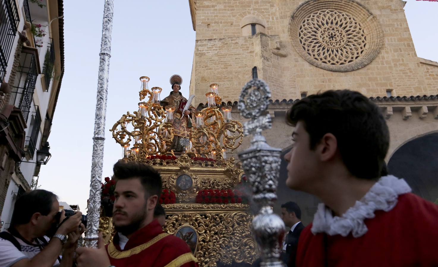 La procesión de San Lorenzo, en imágenes