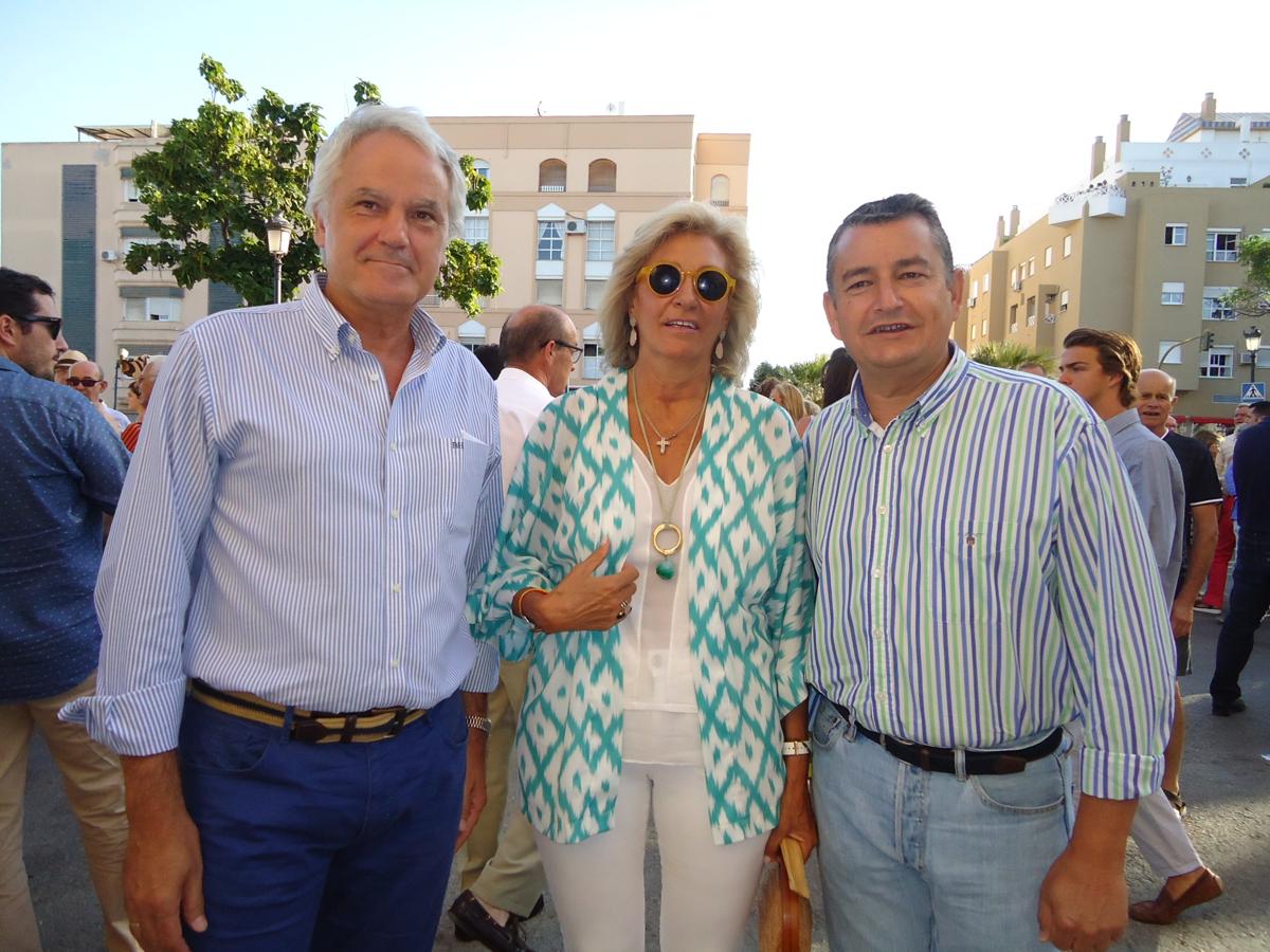 Agustín Muñoz, Cristina Herrera y Antonio Sanz.