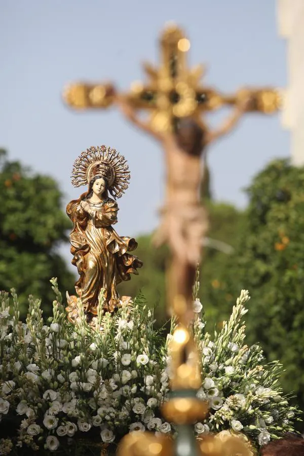 La Virgen de la Asunción recorre el barrio del Figueroa