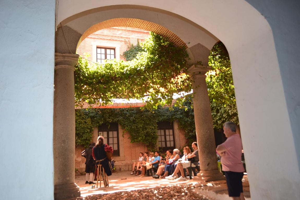 Teatro bajo tierra en La Puebla de Montalbán