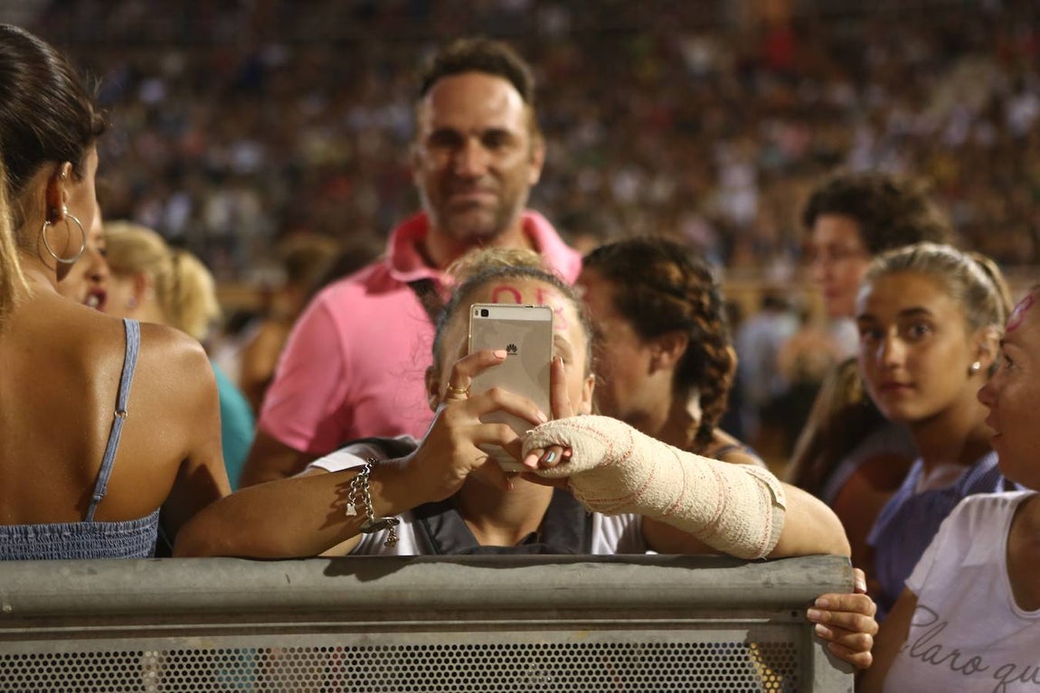 Búscate en el concierto de David Bisbal en la plaza de toros de El Puerto