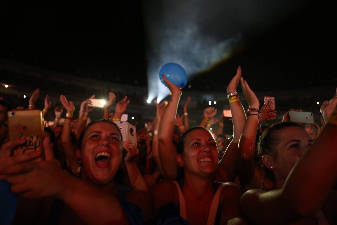 Búscate en el concierto de David Bisbal en la plaza de toros de El Puerto