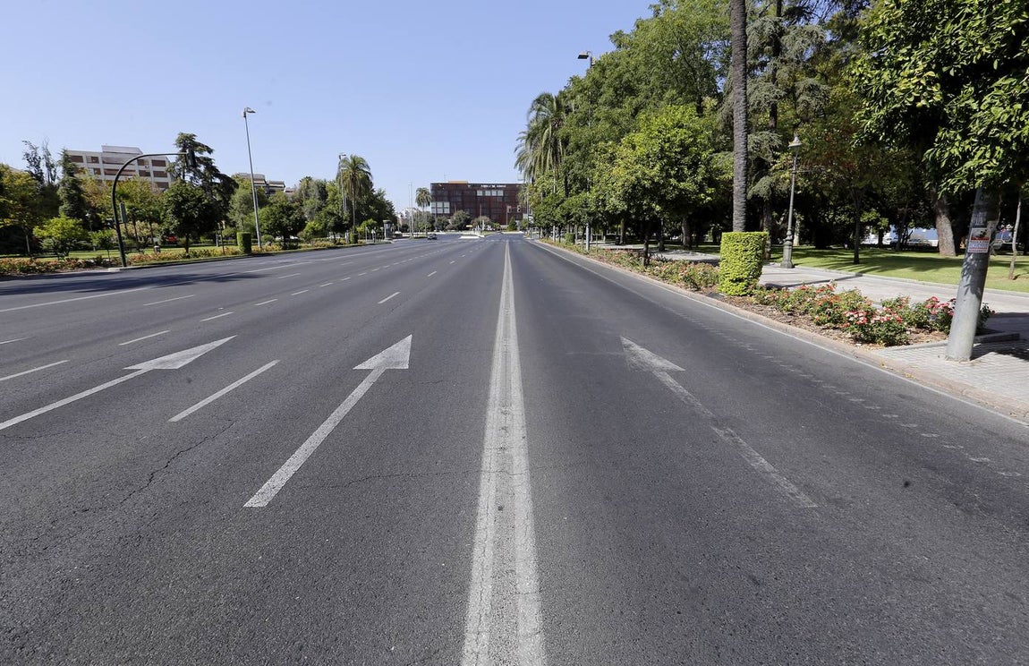 El «desierto» del agosto en Córdoba, en imágenes