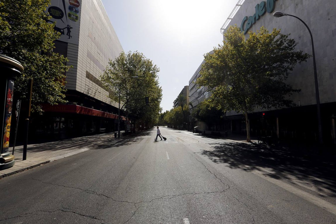 El «desierto» del agosto en Córdoba, en imágenes