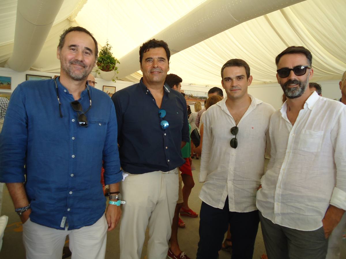Pablo Arenas, Javier Torres Morote, Javier Marino y Paco Cerrejón.