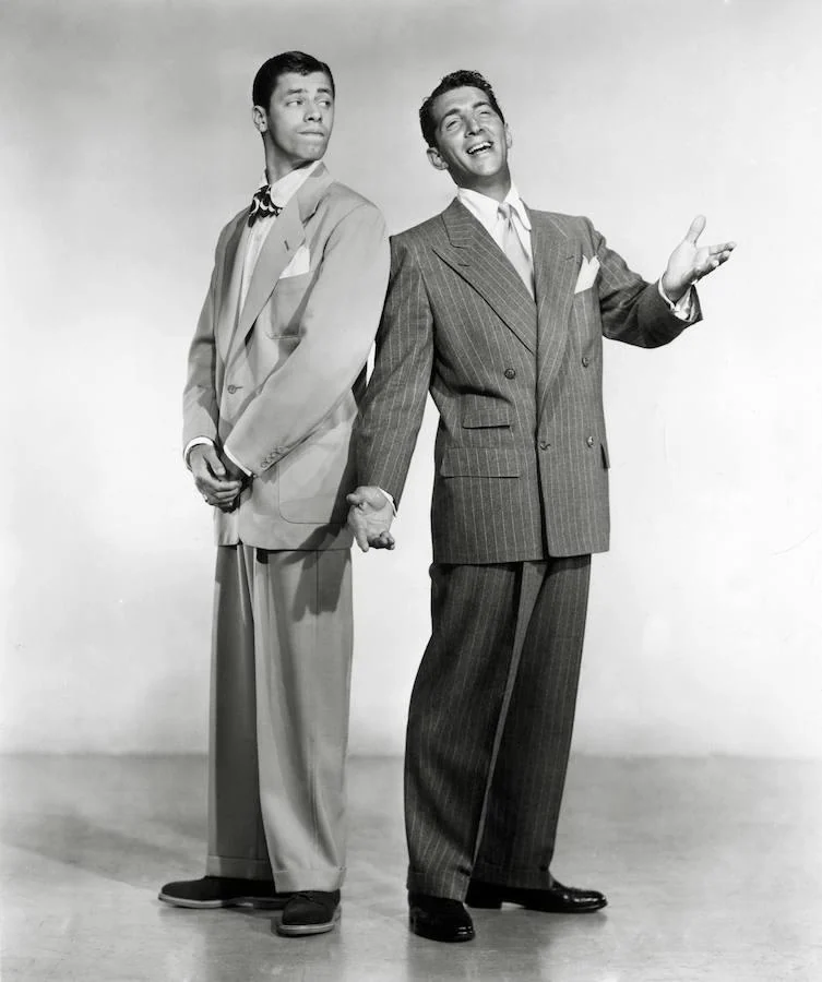 Martin y Lewis. Jerry Lewis formó junto a Dean Martin uno de los dúos cómicos más famosos del siglo XX.