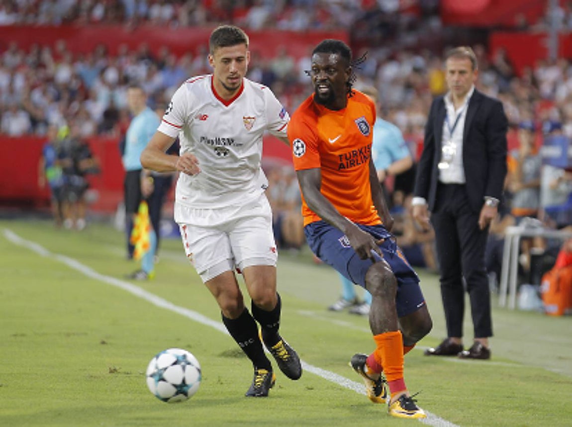 El encuentro entre el Sevilla FC y el Istambul Basaksehir, en imágenes