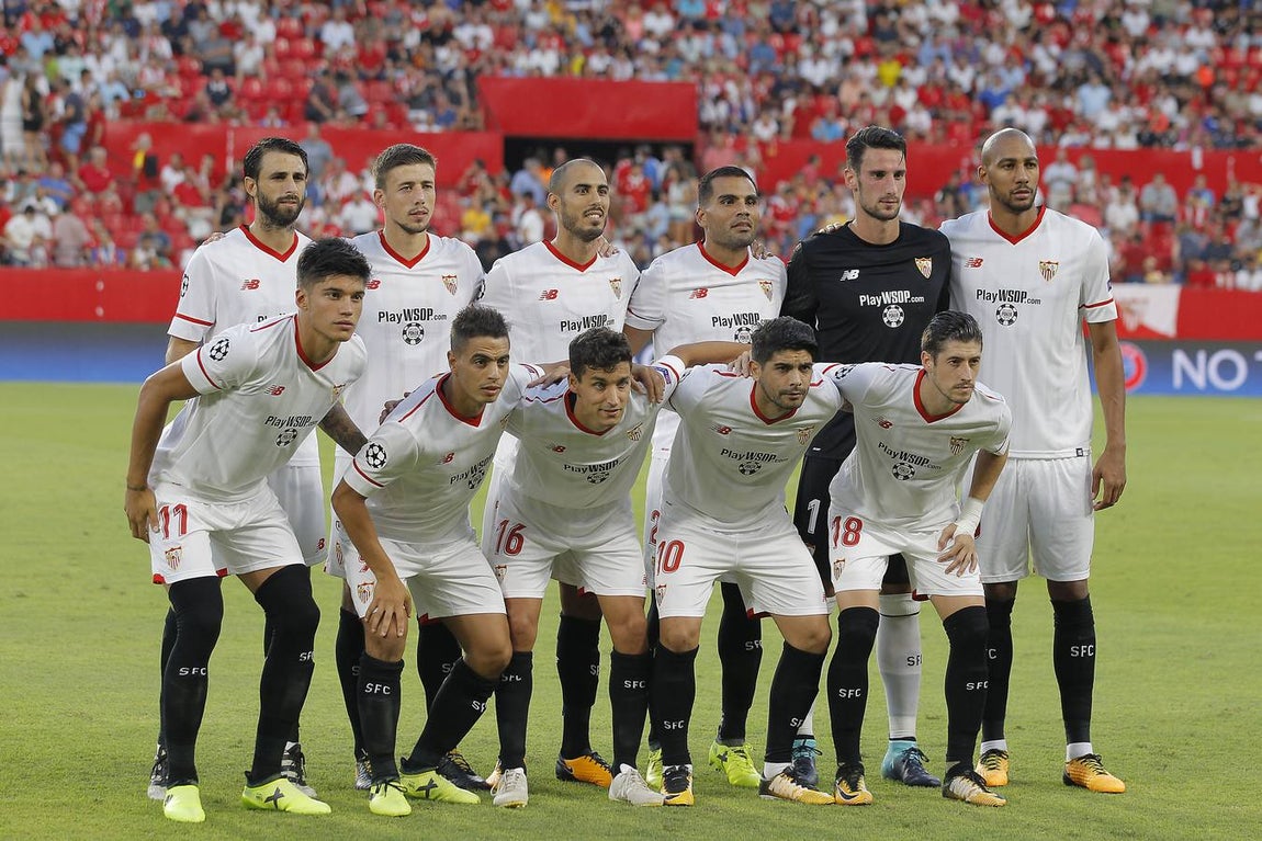 El encuentro entre el Sevilla FC y el Istambul Basaksehir, en imágenes