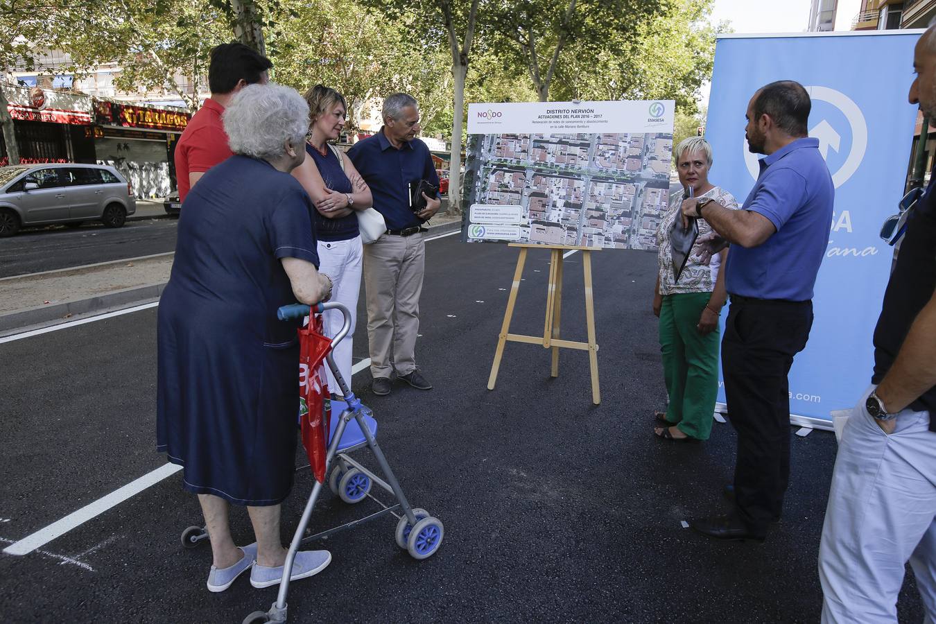 Así ha quedado la avenida Cruz del Campo tras las obras