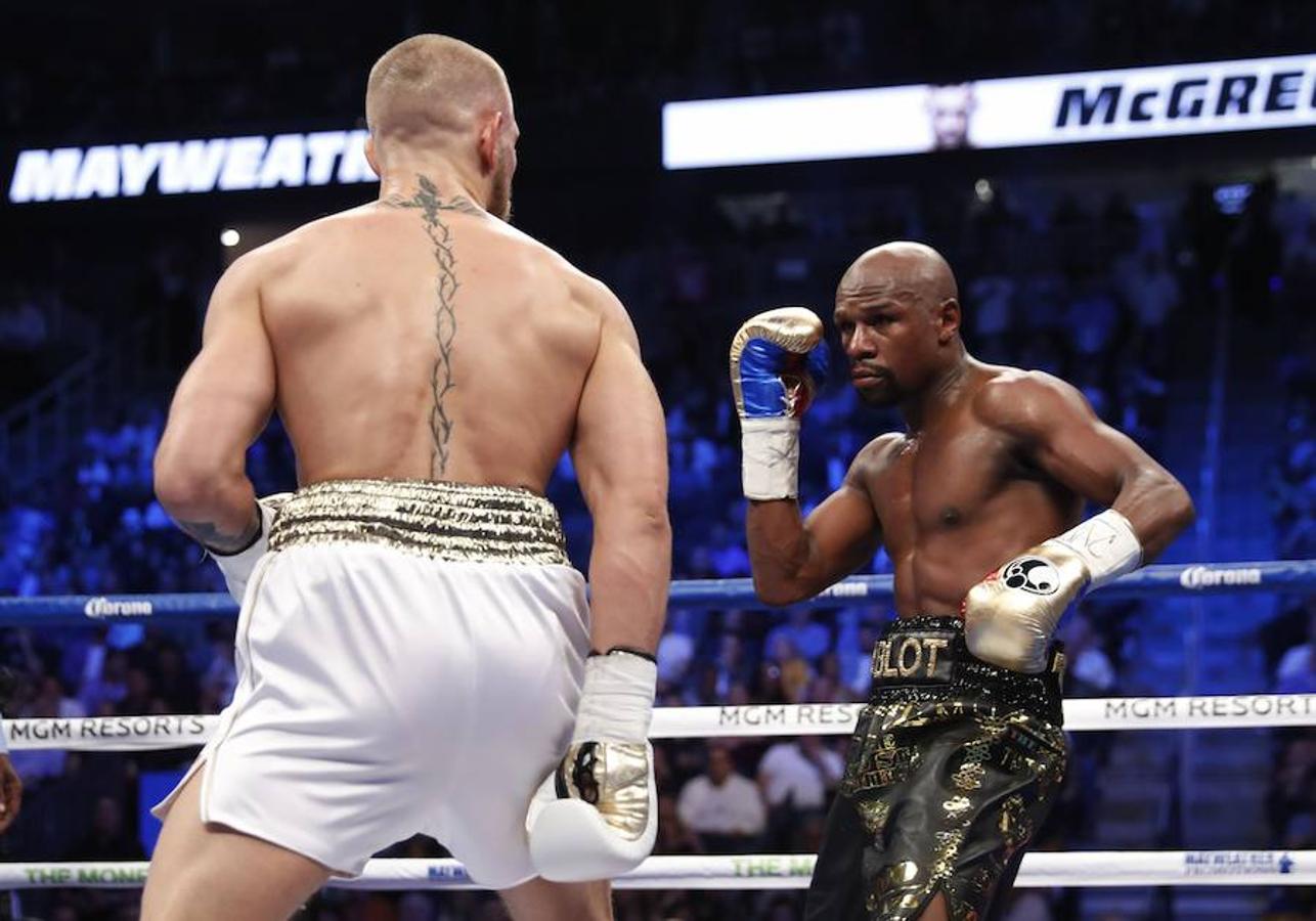 Mcgregor vs Mayweather: el combate definitivo, en imágenes