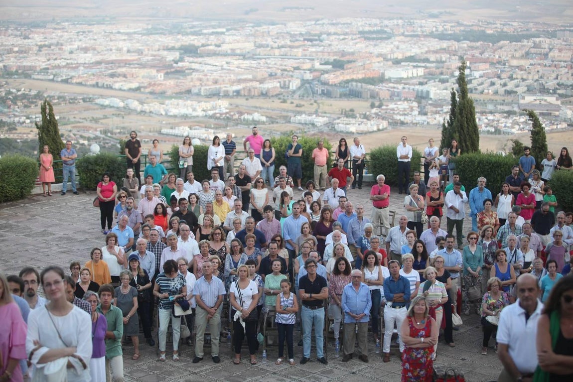 La nueva iluminación del Corazón de Jesús de las Ermitas de Córdoba, en imágenes