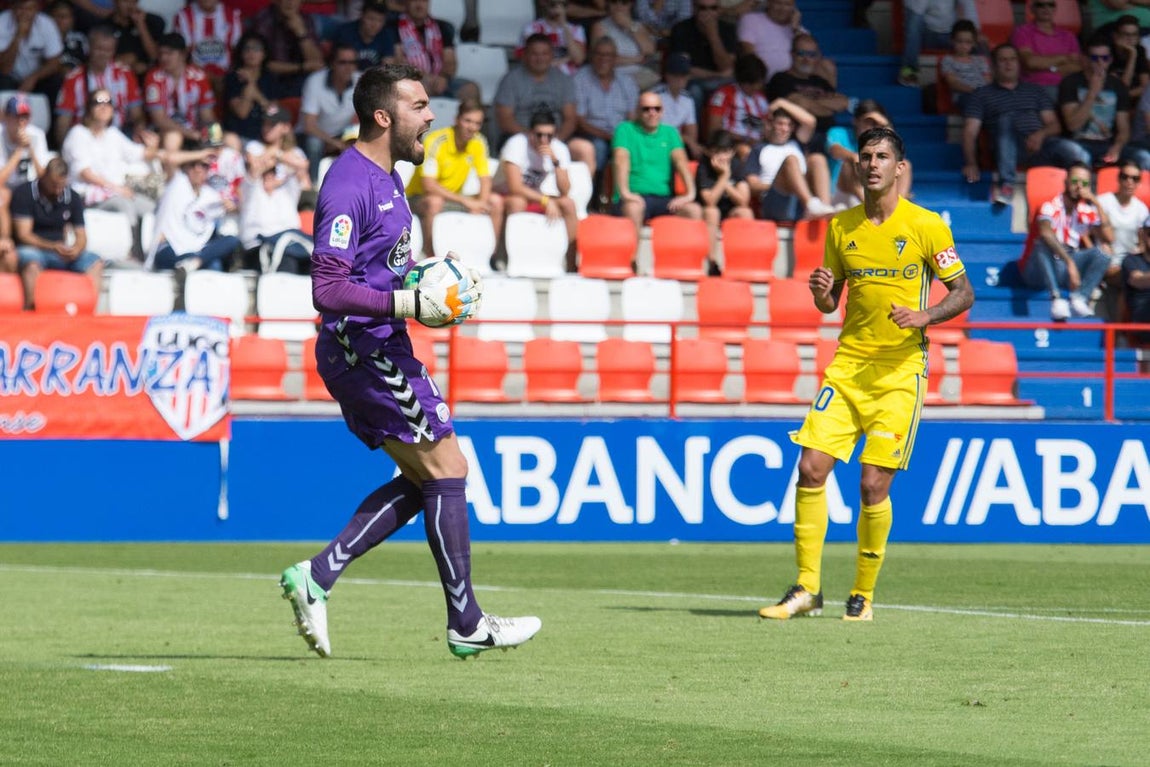 Las imágenes del partido Lugo-Cádiz CF (0-1)