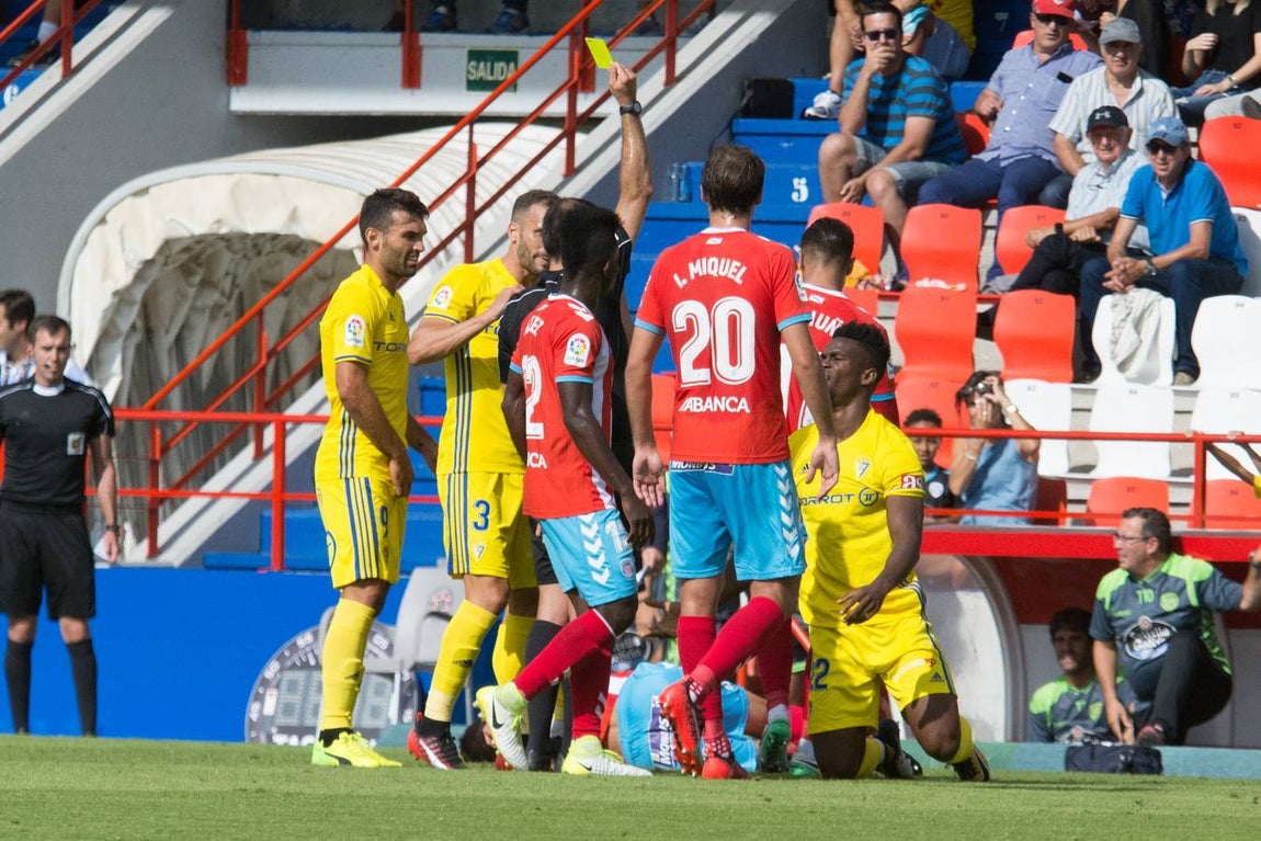 Las imágenes del partido Lugo-Cádiz CF (0-1)