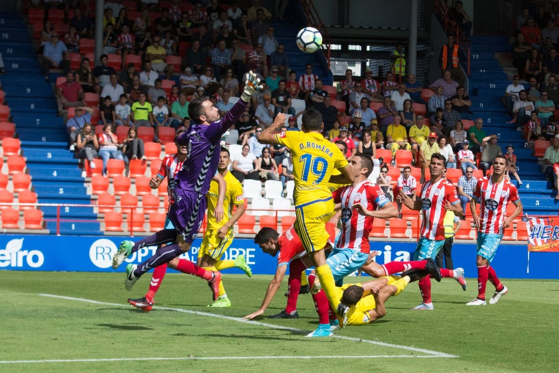 Las imágenes del partido Lugo-Cádiz CF (0-1)