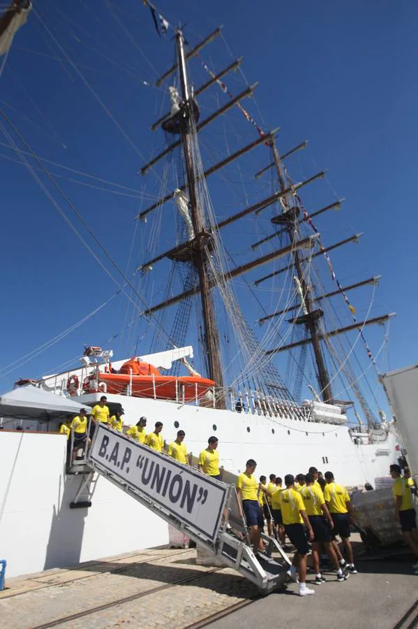 El buque escuela &#039;Unión&#039; atraca en Cádiz