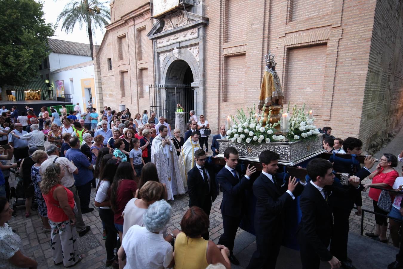 El traslado de la Virgen de la Fuensanta, en imágenes