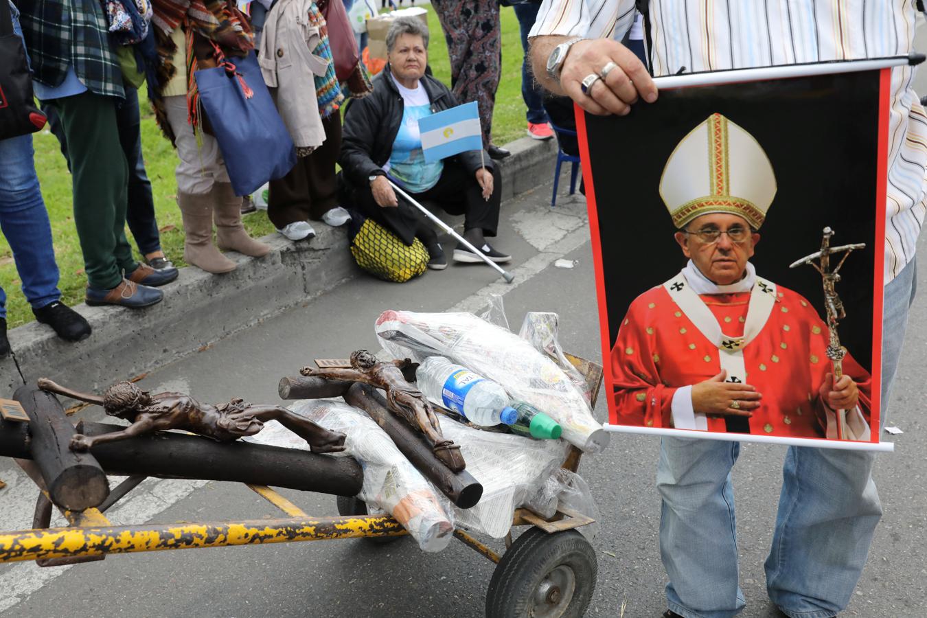 La visita del Papa a Colombia, en imágenes