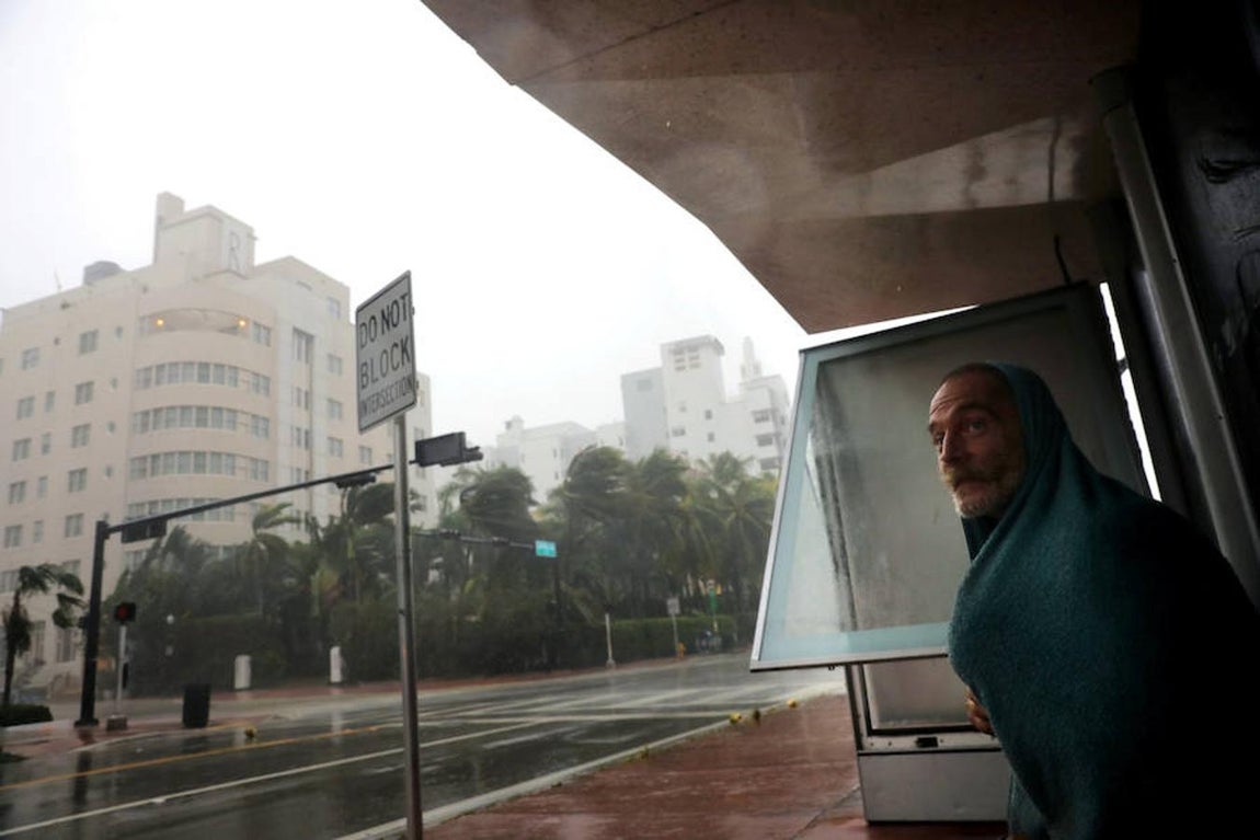 El huracán Irma, a su paso por Florida