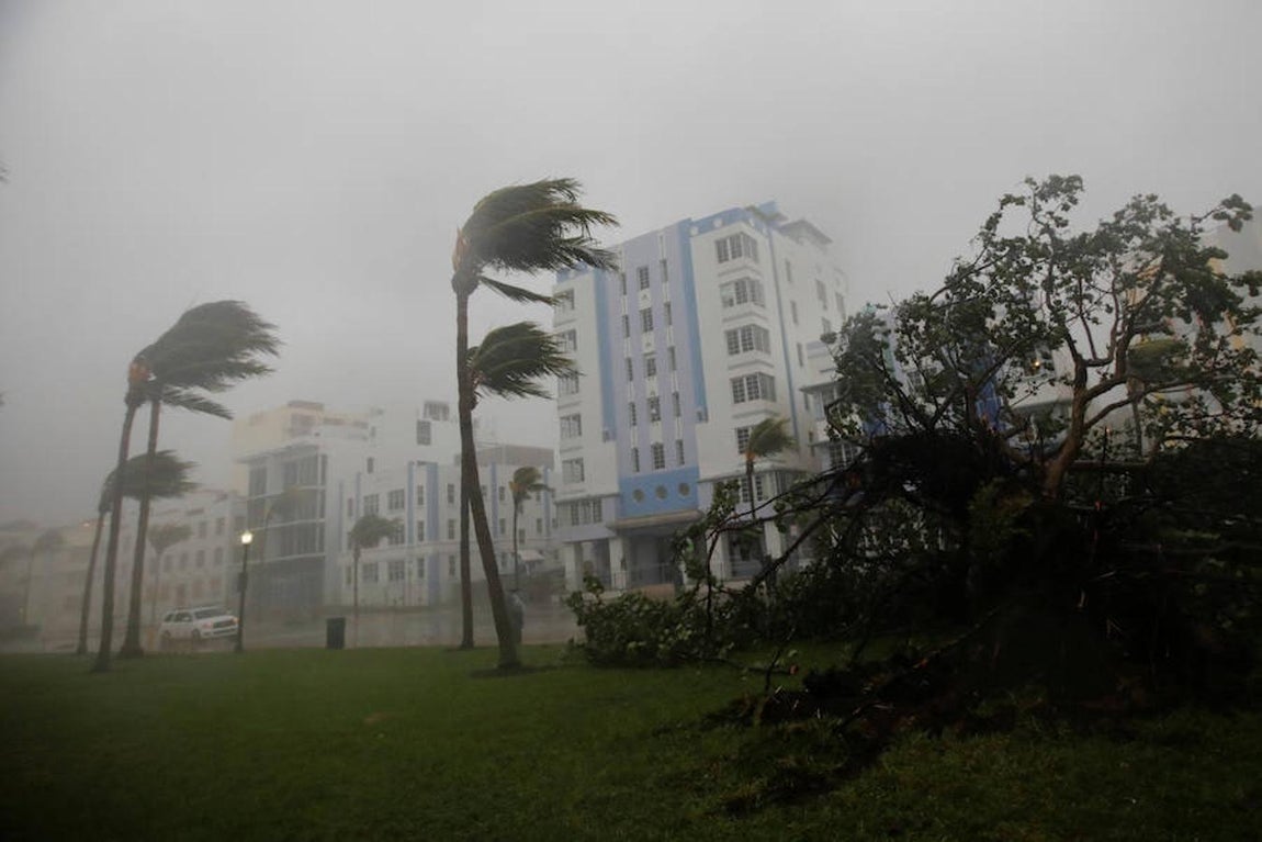 El huracán Irma, a su paso por Florida