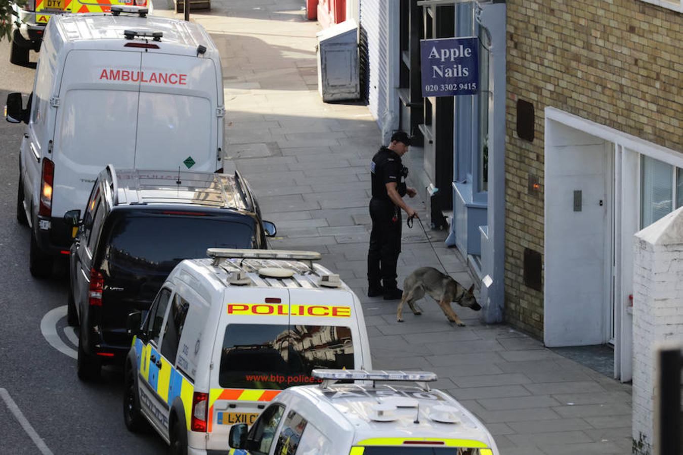 Explosión en el metro de Londres