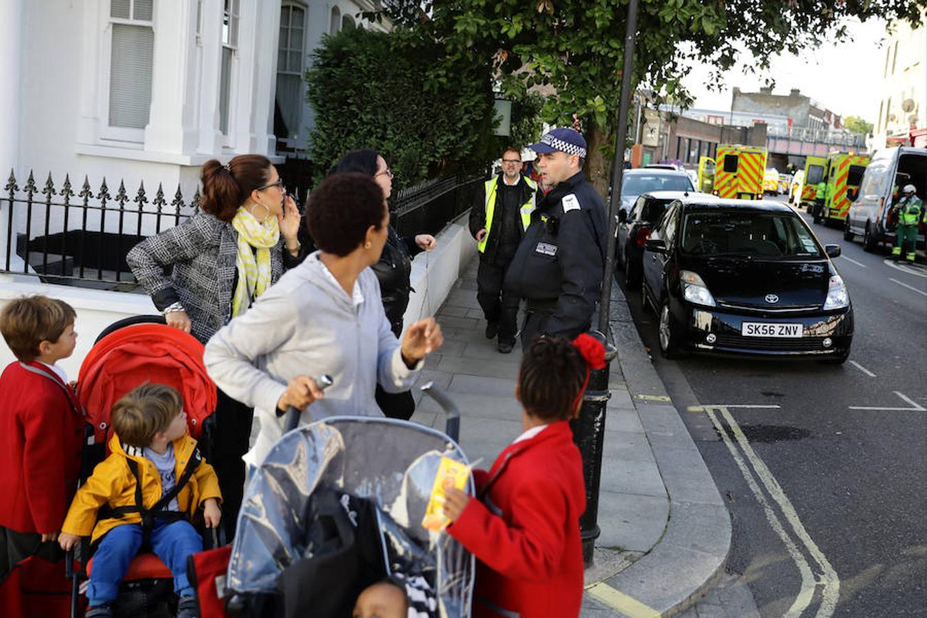 Explosión en el metro de Londres