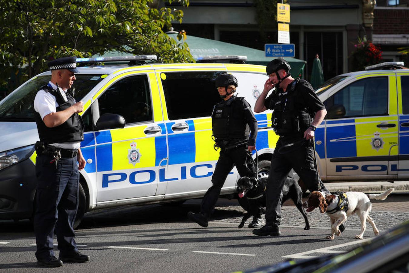 Explosión en el metro de Londres