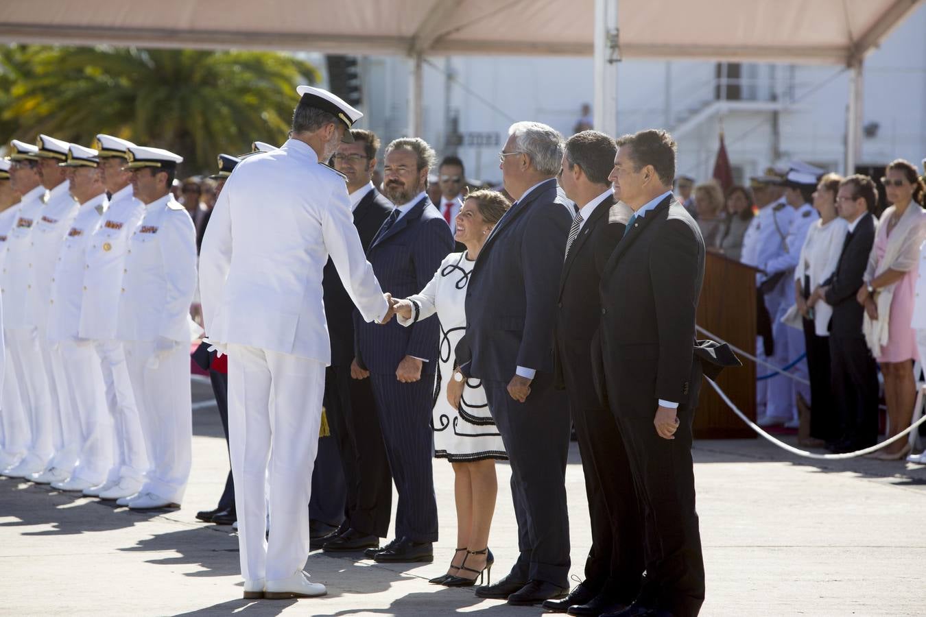 El Rey asiste a los actos del centenario de la Aviación Naval