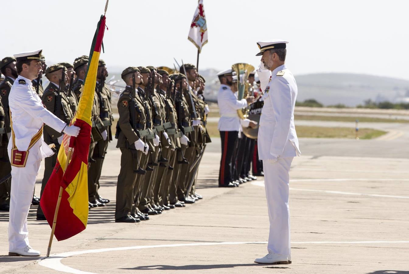 El Rey asiste a los actos del centenario de la Aviación Naval