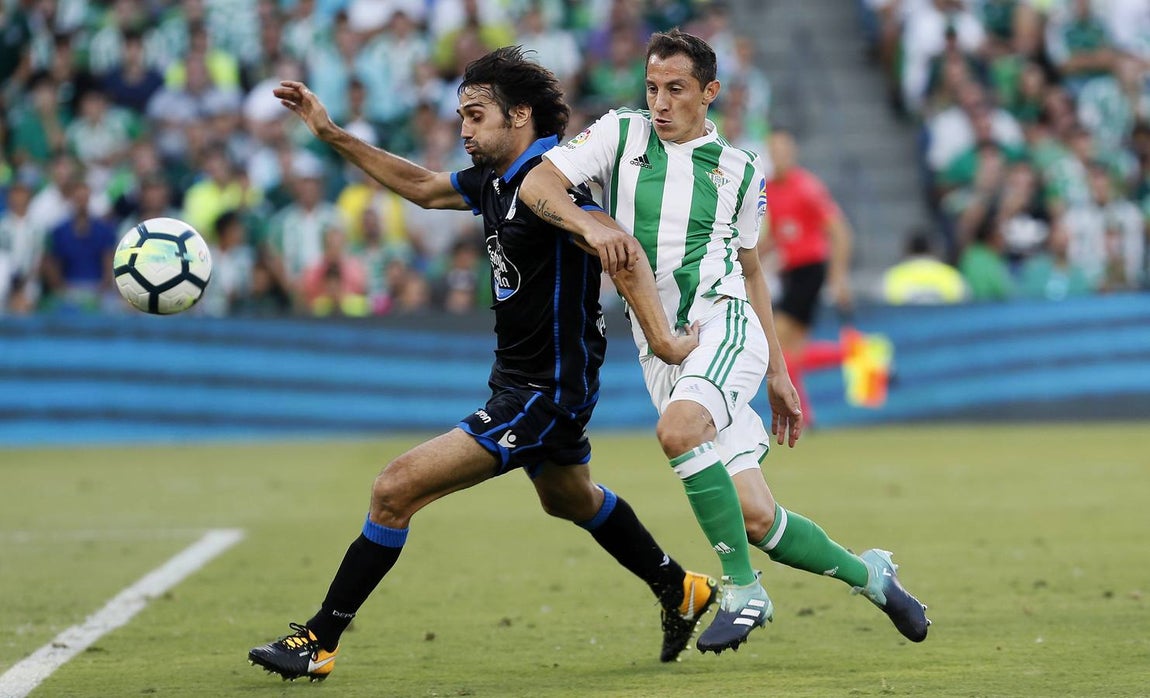 Las mejores imágenes de la victoria del Betis ante el Deportivo (2-1)