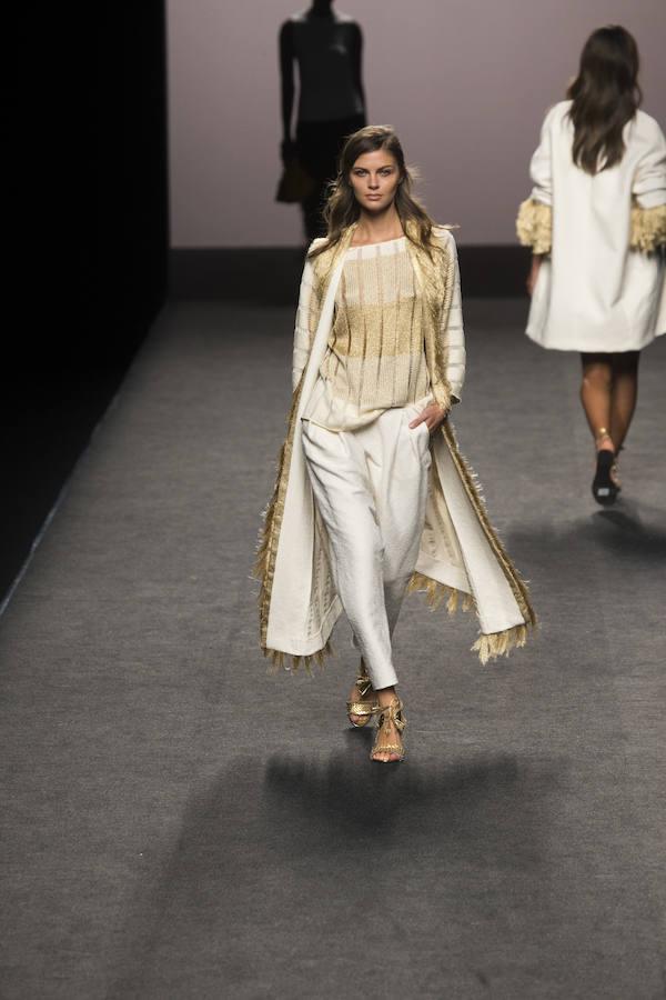 Desfile de Marcos Luengo en la Mercedes Benz Fashion Week Madrid donde ha presentado su colección primavera/verano 2018. De San Bernardo / Ángel de Antonio