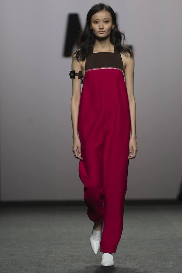 Desfile de Marcos Luengo en la Mercedes Benz Fashion Week Madrid donde ha presentado su colección primavera/verano 2018. De San Bernardo / Ángel de Antonio