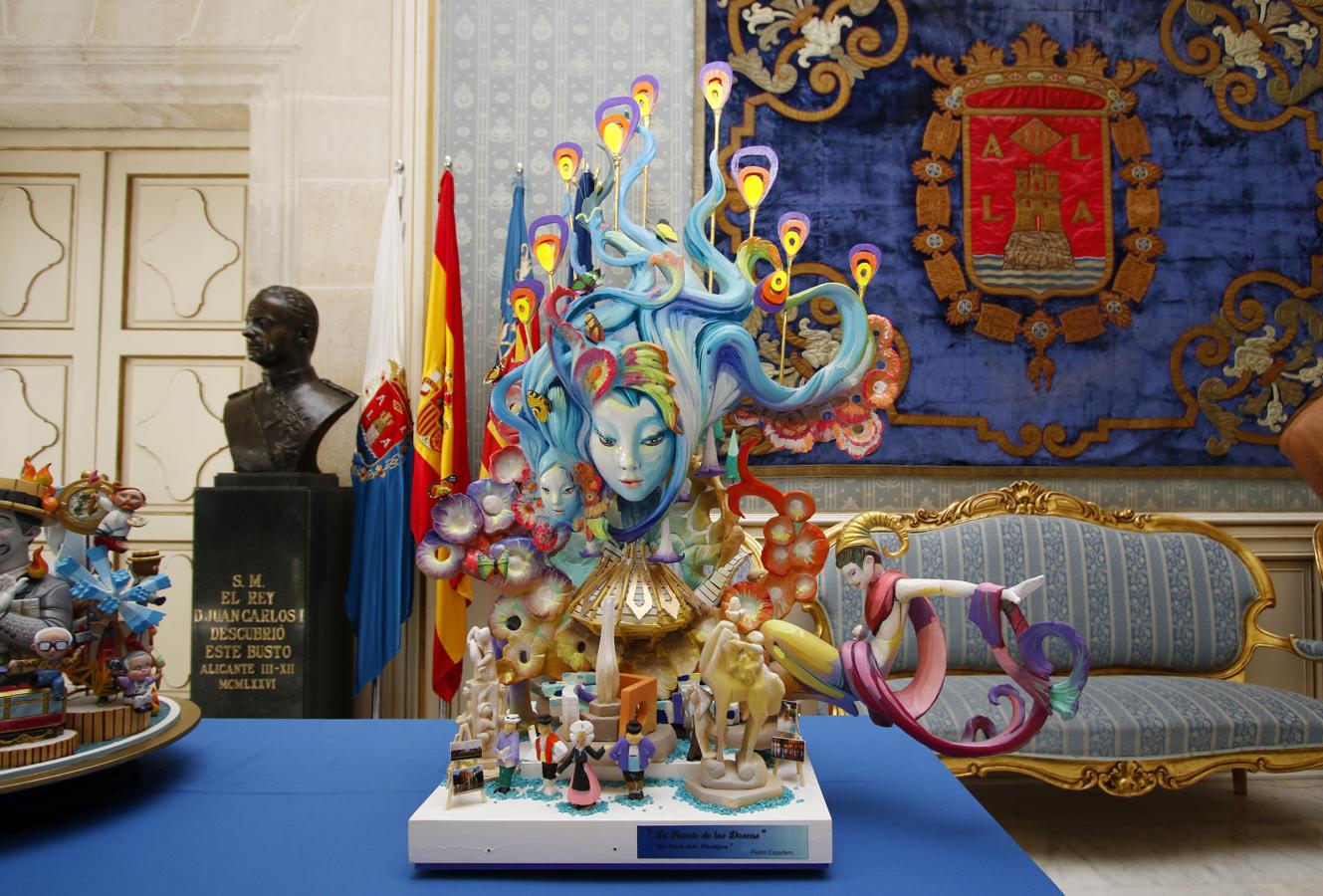 «La fuente de los deseos», maqueta de la Hoguera Oficial adulta ganadora. 