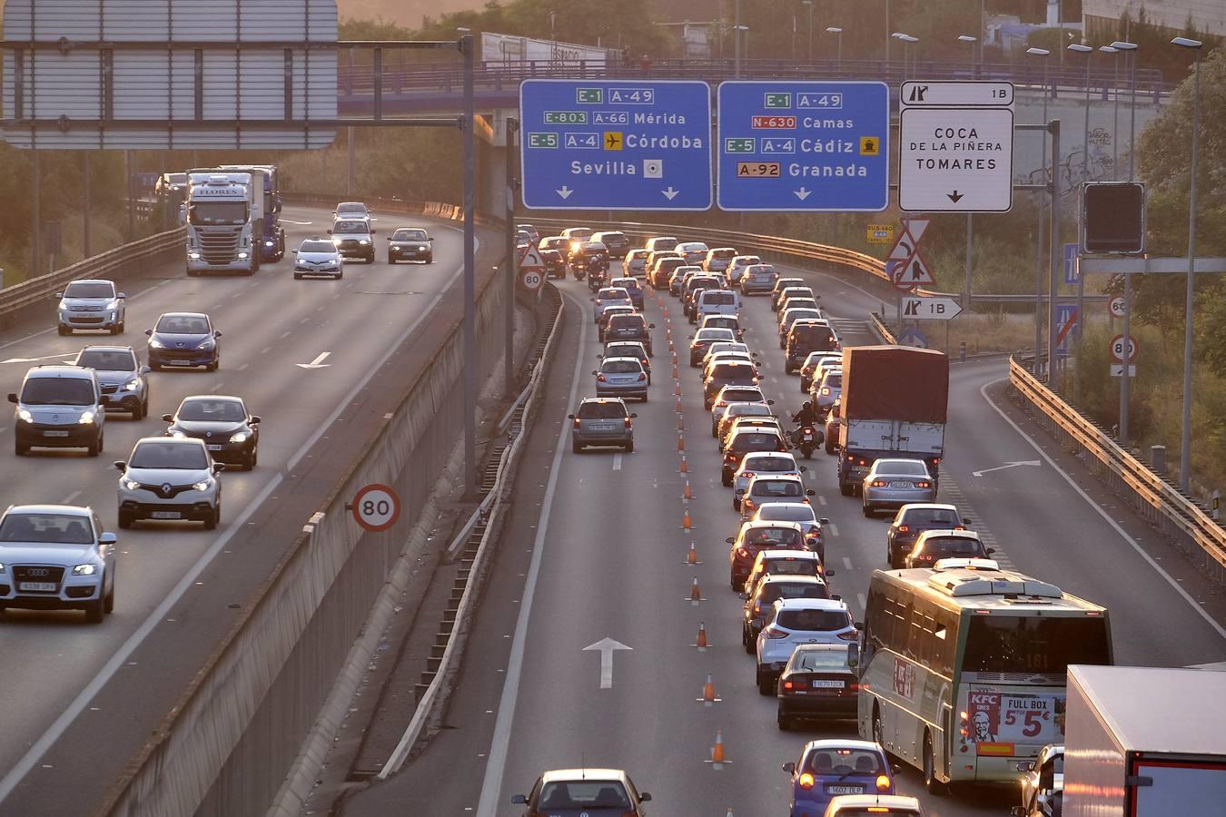 Primera experiencia del carril Bus-VAO en la A-49