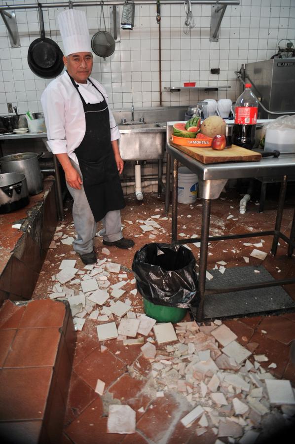 Las dramáticas imágenes del rastro dejado por el último terremoto en México. 