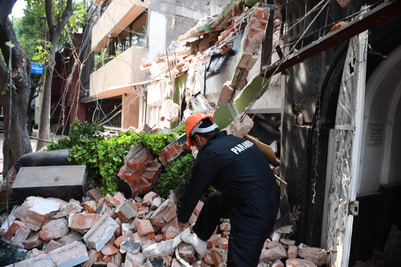 Las dramáticas imágenes del rastro dejado por el último terremoto en México. 