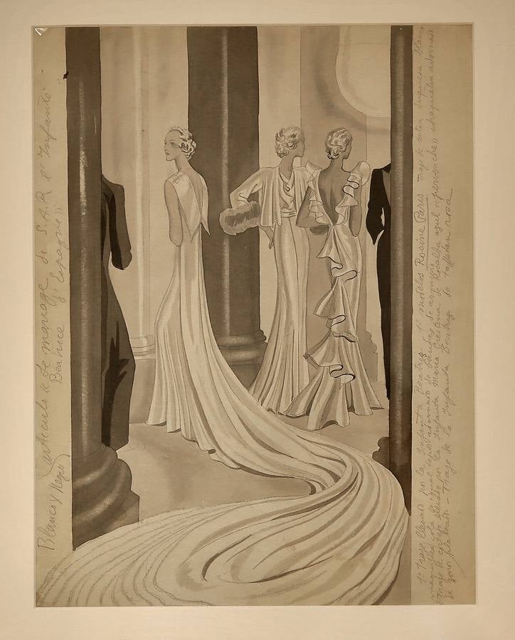 La muestra presenta piezas procedentes del Museo ABC y que están reunidas bajo el epígrafe «Crónicas de París»