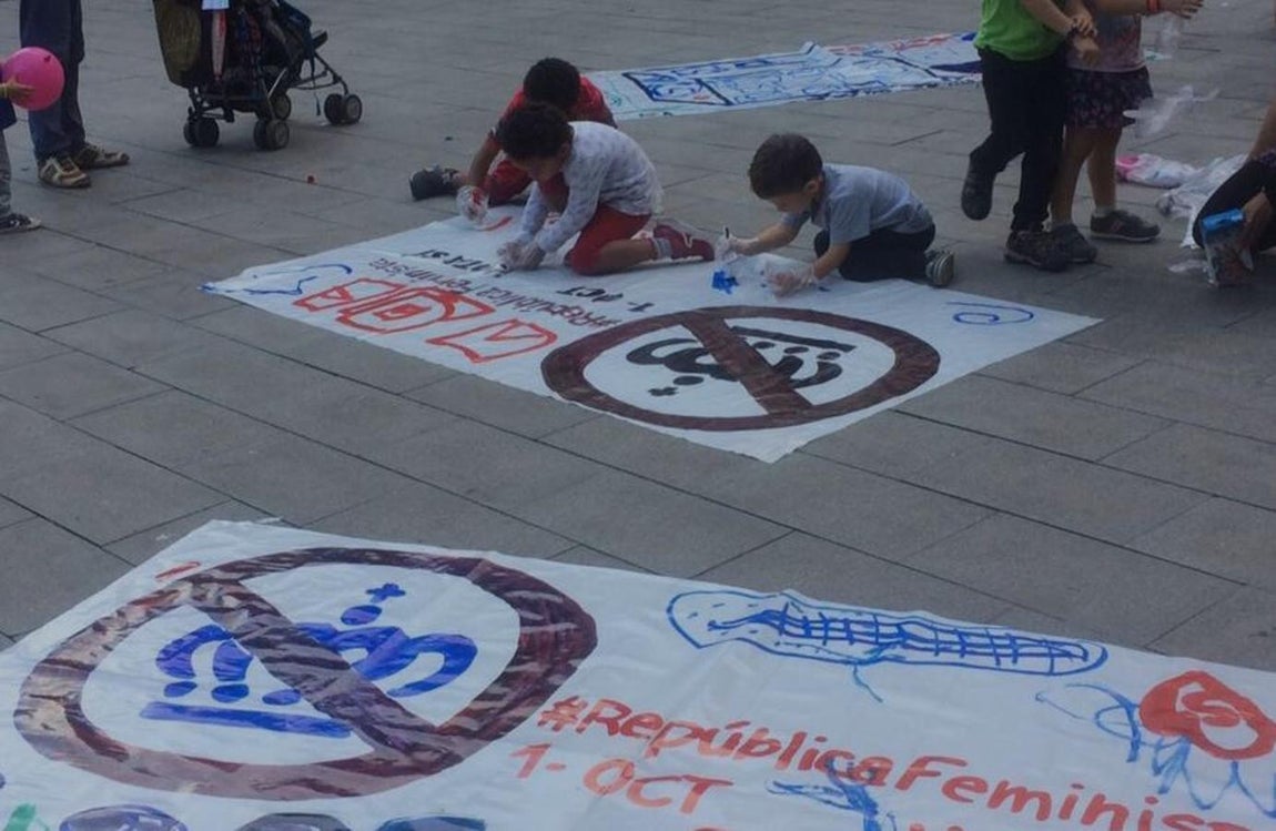 Pintando contra España