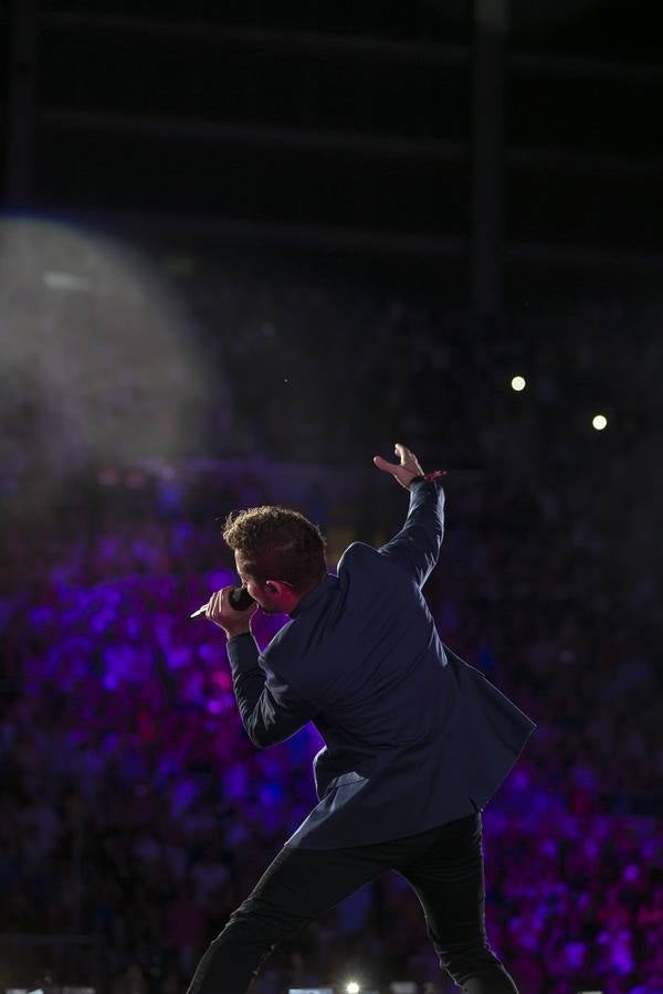 Crónica gráfica del concierto de David Bisbal en el Estadio de la Cartuja