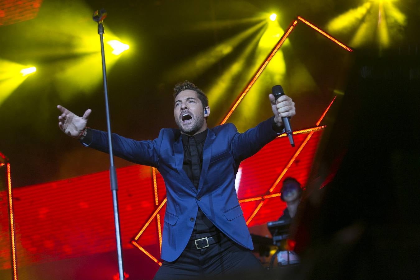 Crónica gráfica del concierto de David Bisbal en el Estadio de la Cartuja