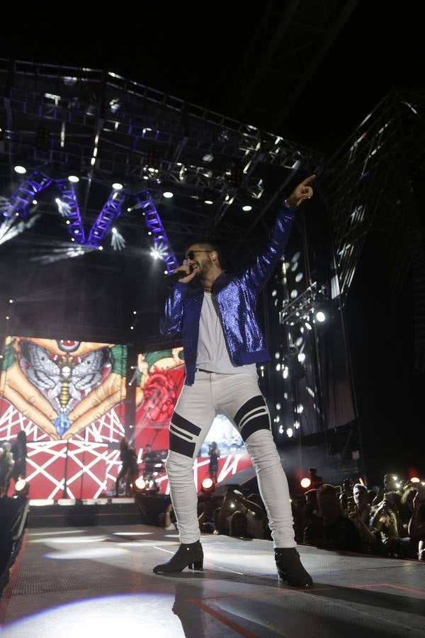 Las mejores imágenes del concierto de Maluma en el Auditorio Rocío Jurado