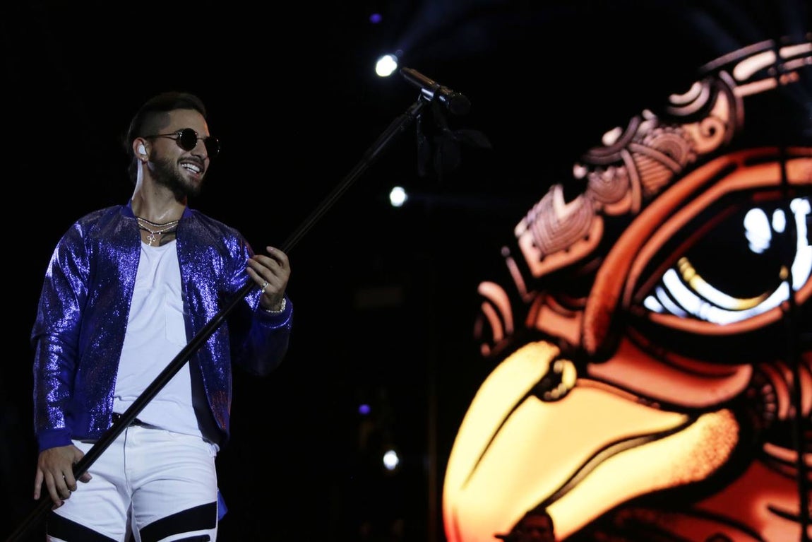 Las mejores imágenes del concierto de Maluma en el Auditorio Rocío Jurado