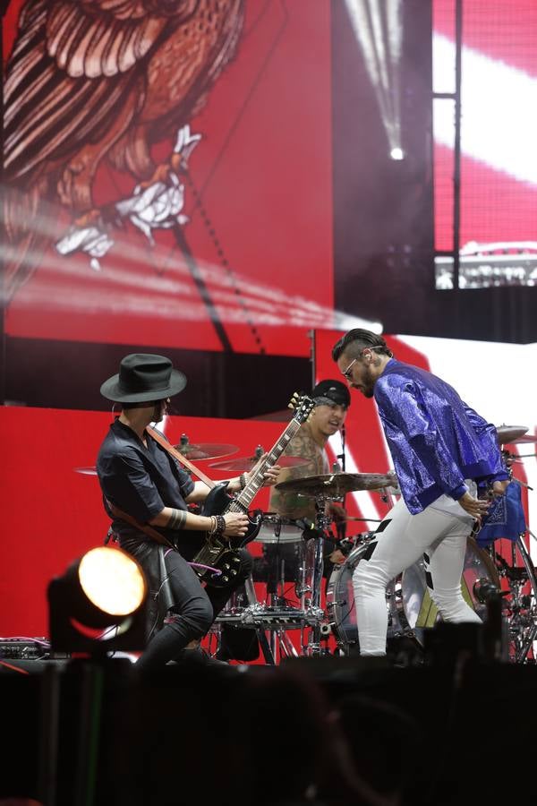 Las mejores imágenes del concierto de Maluma en el Auditorio Rocío Jurado